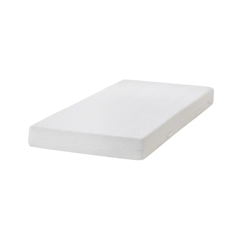 Matelas en mousse mi-fermeblanc 90x190 cm