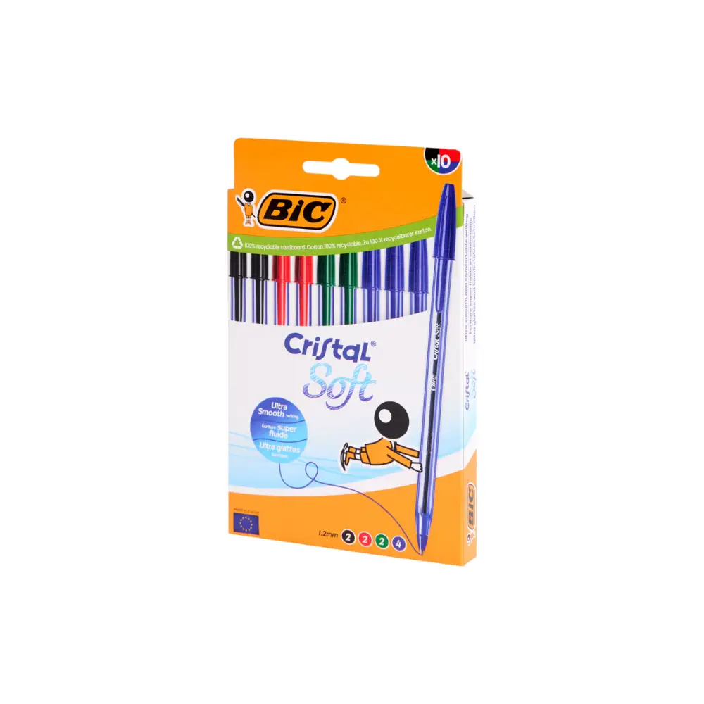 Bic lot 8 pcs Multicolor
