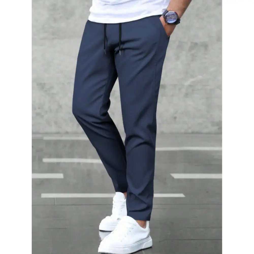 Pantalon bleu marine homme