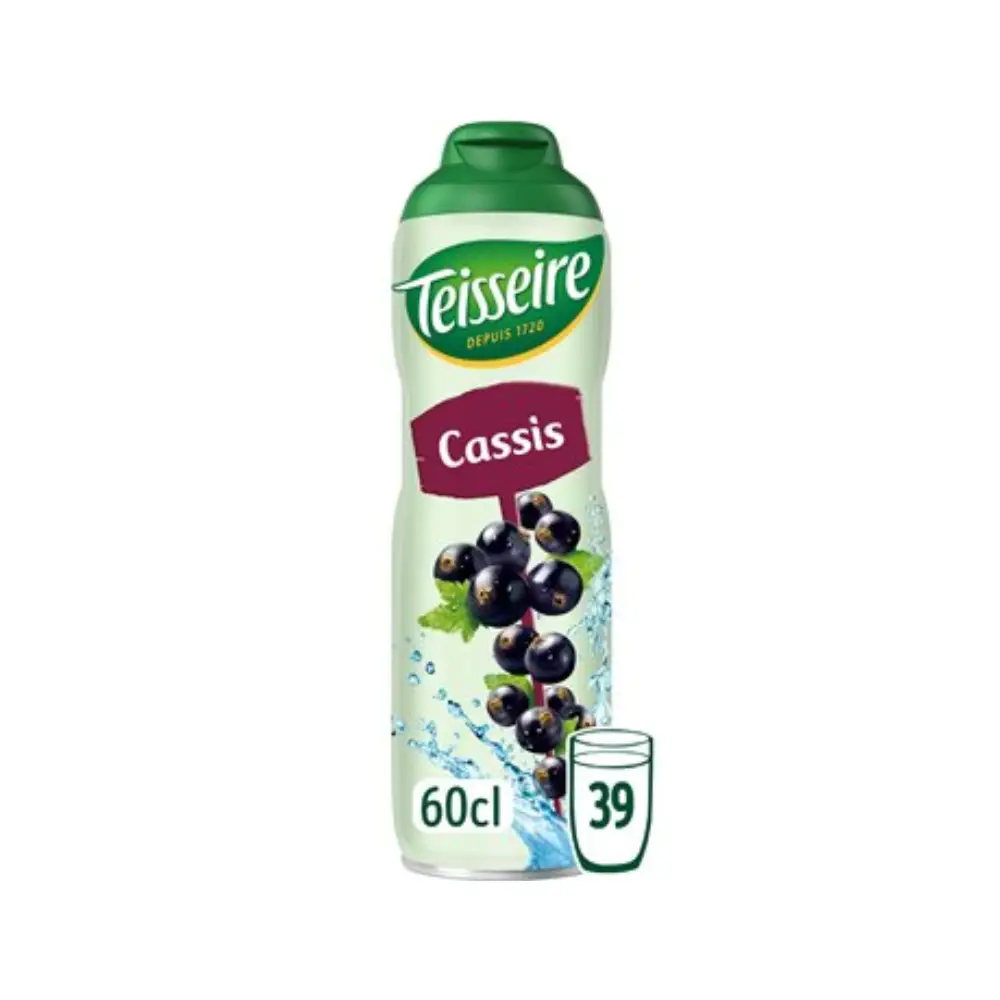 Sirop Teisseire Cassis - 60cl