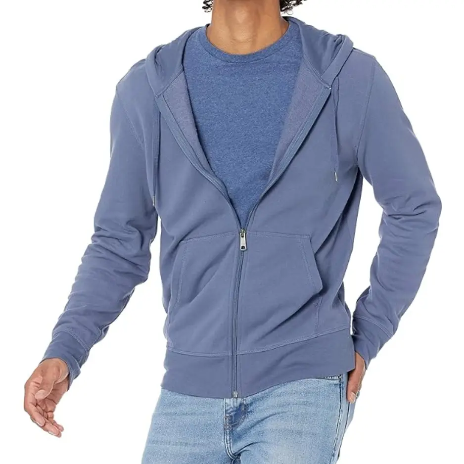 Sweat Bleu clair capuche