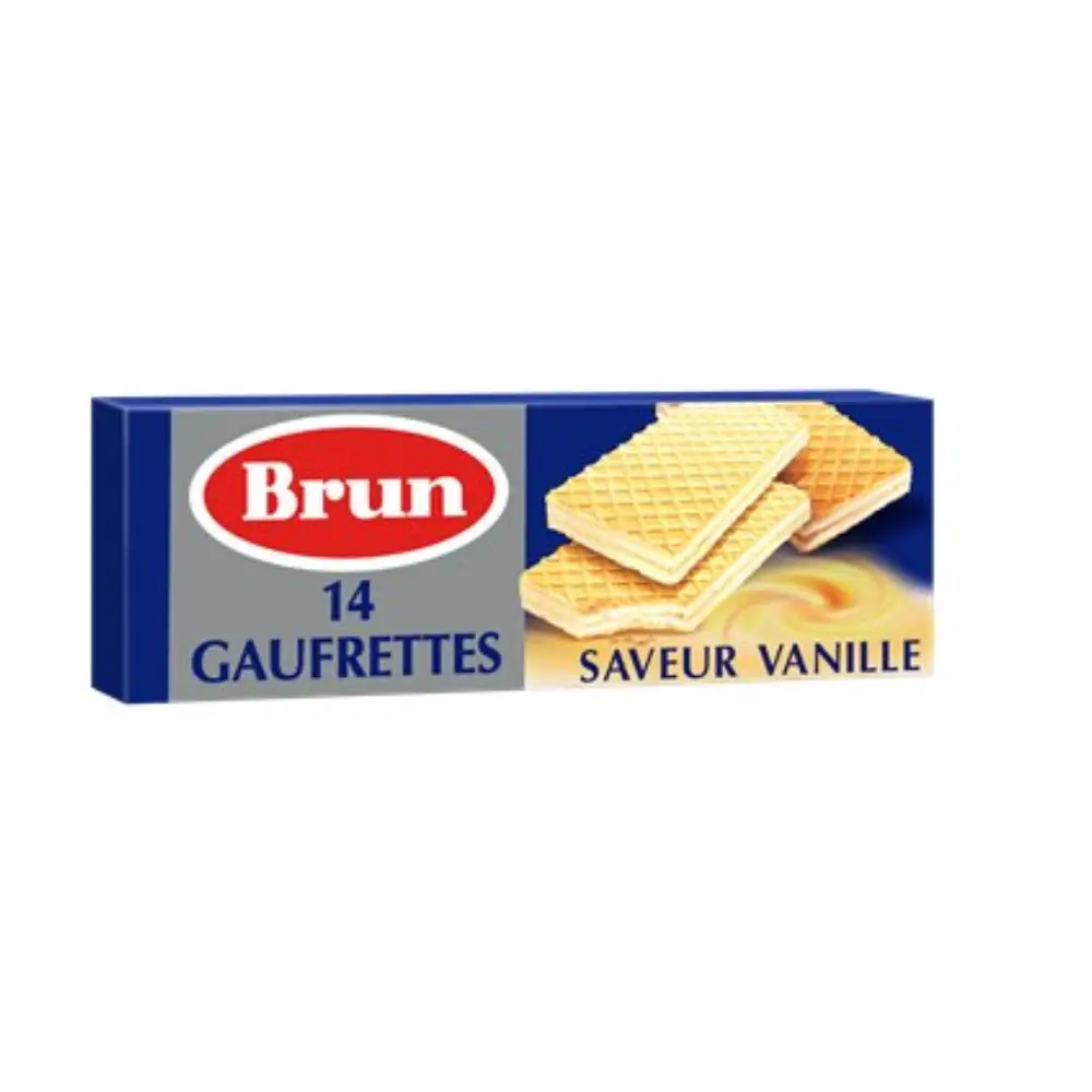 Gaufrettes Brun Vanille
