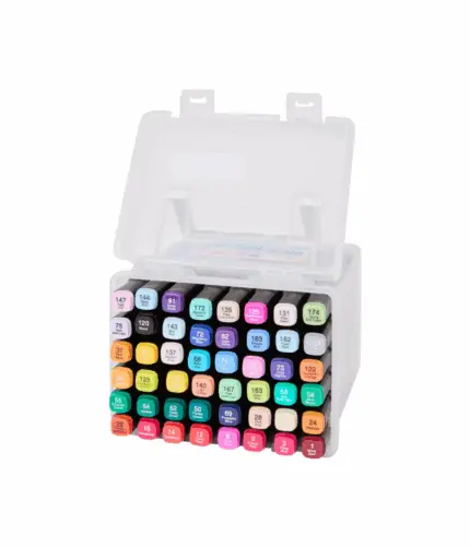 Lot Feutres double pointe - 48pcs