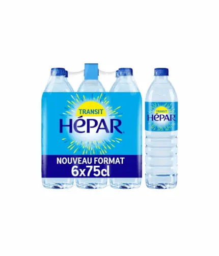 Eau Minérale Hepar 6x75cl
