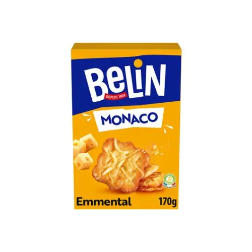 Crackers Monaco Belin Emmental 170g