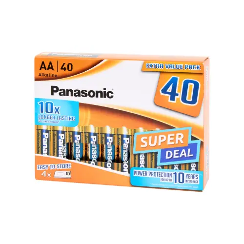 40 Piles AA Panasonic