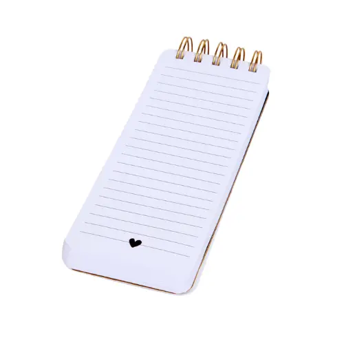 Bloc notes intérieur