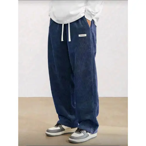 Le bon velours homme Bleu Marine