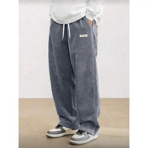 Le bon velours homme Gris